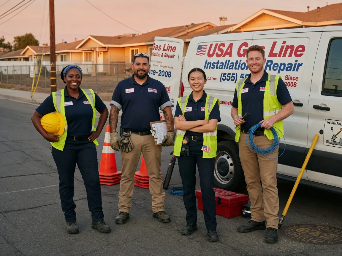 Gas Line Installation company in East Freedom, PA